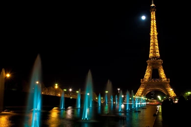 Eiffel Tour Night HD WallpaperWelcome To StarChop