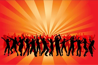 Dance Party Vector Wallpapers Download Of Dance Wallpapers