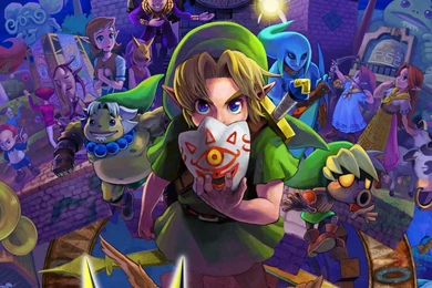 The Legend Of Zelda Majora's Mask Wallpapers 1080p Hd Desktop 1920X1080
