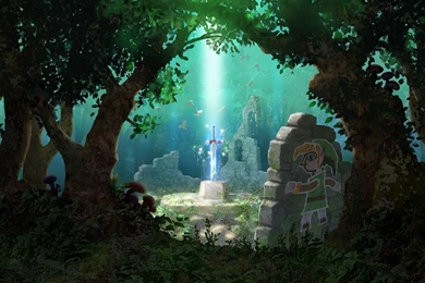 Official Site The Legend Of Zelda: A Link Between Worlds For The ...