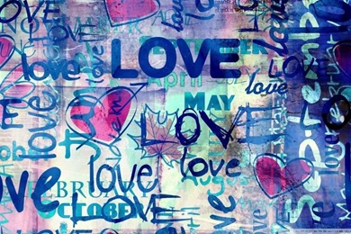 Graffiti Love HD Desktop Wallpapers : High Definition : Fullscreen ...