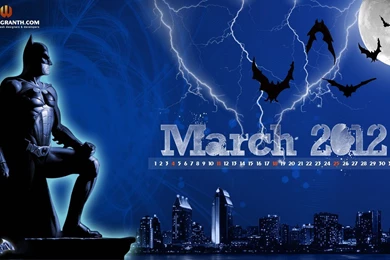 Batman Cartoon March Wallpapers Calender 2012: View HD Image Of ...