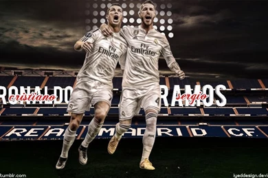 Cristiano Ronaldo / Sergio Ramos Wallpapers By IyedDesign On DeviantArt