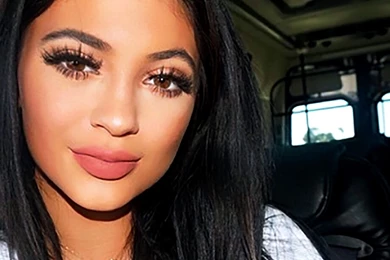 Kylie Jenner's Plumped Up Lips Wallpapers