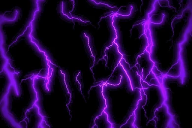 Neon Purple Lightning