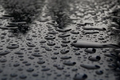 Black Rain Metal Water Drops Fresh New Hd Wallpapers [Your Popular ...