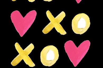 La Petite Fashionista: Handpainted & Hearts: Free Wallpapers And ...