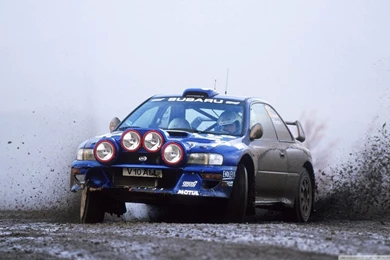 Subaru Impreza Rally Car HD Desktop Wallpapers : High Definition ...