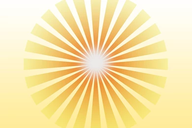 Golden Solar Rays Backgrounds   Engineering, Orange   PPT Backgrounds