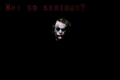 Joker Heath Ledger Why So Serious Wallpaper Desktop Background