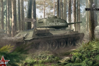Download Wallpapers 1366x768 World Of Tanks, Tank, Timber, War, T ...