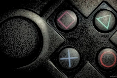HD PS3 Gamepad Macro Wallpapers