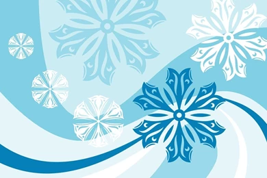 Snowflakes Wallpapers   Vector Wallpapers