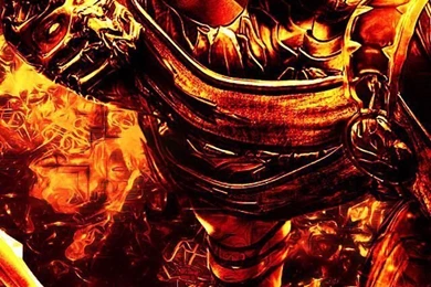 Gallery For   Mortal Kombat Scorpion Iphone Wallpapers