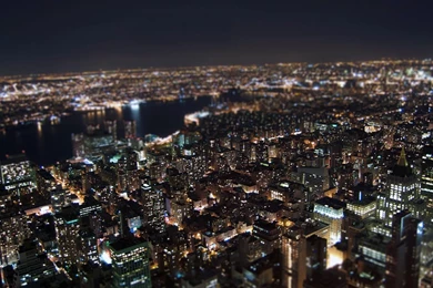 New York At Night Wallpapers Widescreen 9E9   WallPey