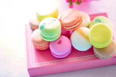 Beautiful Colorful Macarons Wallpapers Backgrou