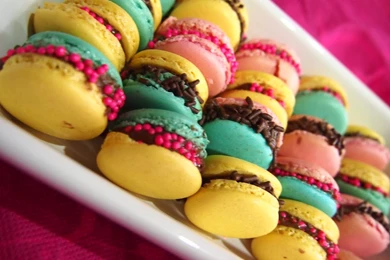 Colorful Macarons   Wallpaper, High Definition, High Quality ...