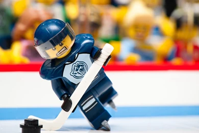 Ice Sports Funny NHL Macro Ice Hockey Legos Wallpapers
