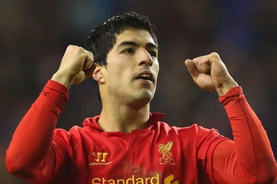 Luis Suarez Happy Wallpapers Wide
