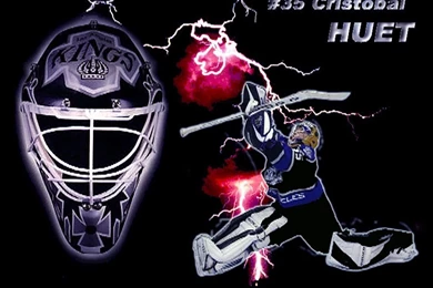 CRISTOBAL HUET ICE HOCKEY WALLPAPER   (