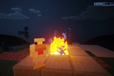 Minecraft   Chicken [Wallpaper] By Demon1887 On DeviantArt