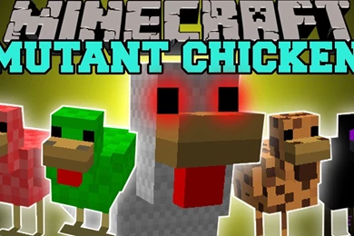 Minecraft: MUTANT CHICKEN (MASSIVE, VALUABLE, AND EPIC CHICKENS ...