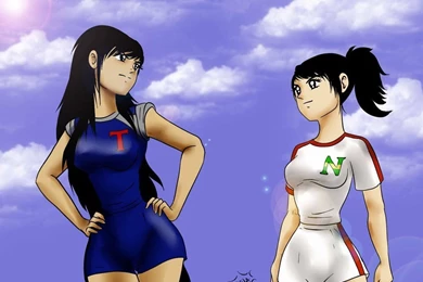DeviantArt: More Like Captain Tsubasa And Kojiro Hyuga FEMALE ...