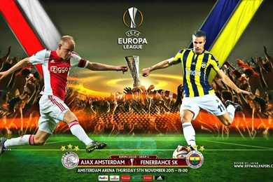 AFC Ajax Vs Fenerbahce 2015 16 UEFA Europa League HD Wallpapers ...