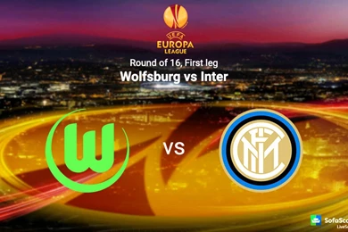 Wolfsburg   İnter 12.03.2015 UEFA Europa League Football ...