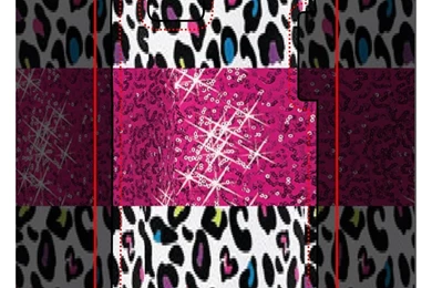 Personalized SPARKLE Pink And Cheetah Backgrounds iPhone 5 Case ...