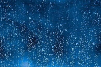 Rain Drops On Glass Wallpapers