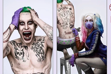 Suicide Squad Joker Tattoo Wallpapers HD. Free Desktop Backgrounds ...