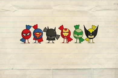 Superhero Candy Wallpapers   Digital Art Wallpapers