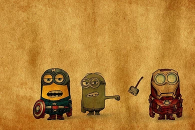 Minions superheroes hd wallpapers