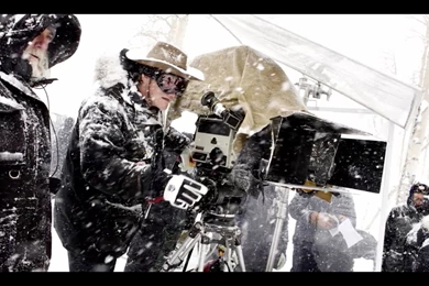 Behind The Scenes Of The Hateful Eight   70MM Filming   VFX