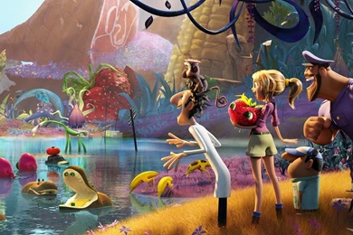 Cloudy With A Chance Of Meatballs Cartoon Wallpapers