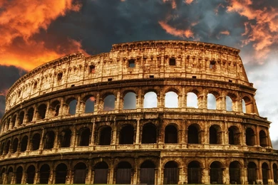 Colosseum Sunset View Wallpapers   Travel HD Wallpapers
