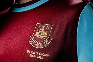 West Ham United 2015 2016 Umbro Home Jersey Wallpapers ...