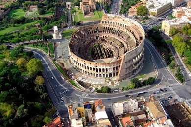 Rome The Colosseum   (