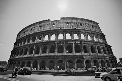 Architecture Rome Italian Italy Colosseum Wallpapers