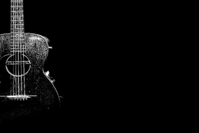 Splash Guitarist Black And White Desktop Backgrounds