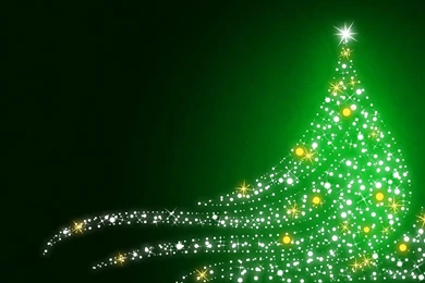 Gallery For   Green Christmas Wallpapers