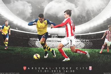 Arsenal   Stoke City By LaVista Designer On DeviantArt