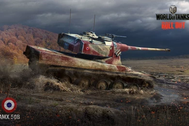 October Wallpaper: The AMX 50B Announcements World Of Tanks ...
