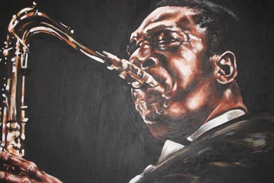 John Coltrane By Strippedart On DeviantArt