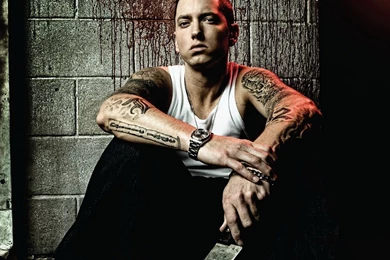 HDscreen: Eminem Slim Shady Marshal Mayers Desktop Bakcgrounds