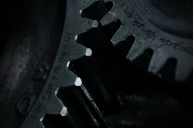 Lovely Dark Wallpaper Gear Image Clock Picture.jpg