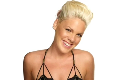 Download Wallpapers 1920x1080 Pnk, Girl, Shoulders, Dress, Smile ...