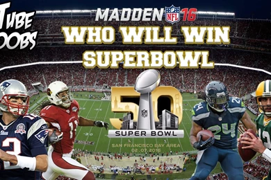 WHO WILL WIN SUPER BOWL 50   Promo MADDEN 16   Who Will Win The ...