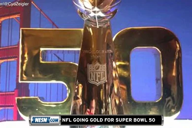 NFL Unveils Gold Logos For Super Bowl 50   YouTube